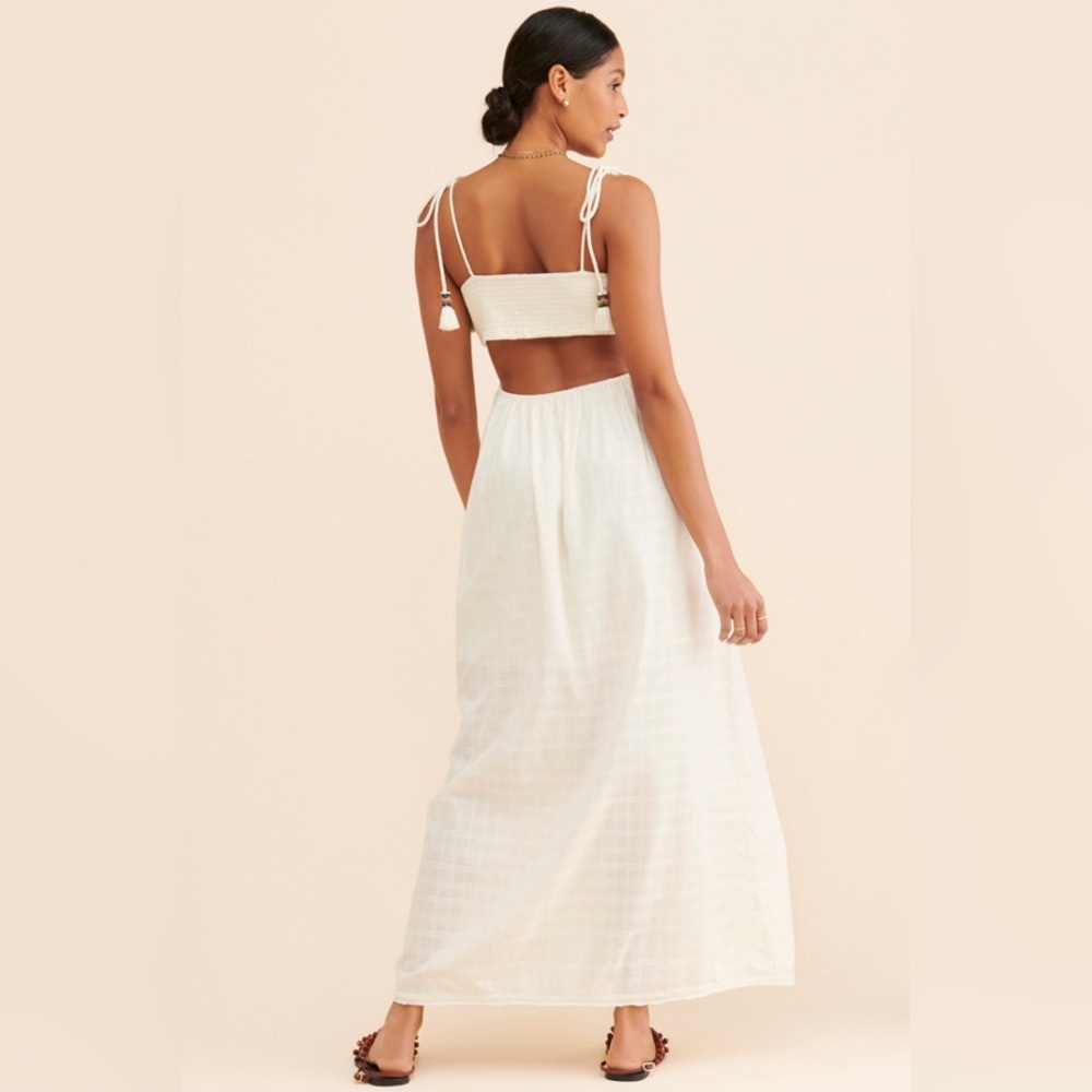 Free People Phoenix Beaded Maxi Boho Dress size M - Picture 5 of 16